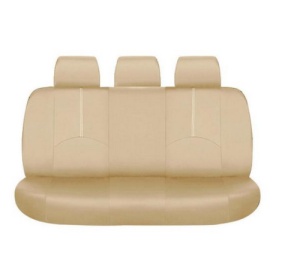 Set 11 huse scaun auto Universale din piele ecologica Bej, AG338F - Img 2