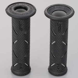 Set 2 buc. Manere Moto/ATV din cauciuc antiderapant, universale, culoare Neagra - Img 4
