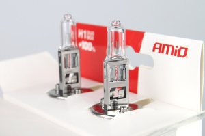 Set becuri cu halogen H1 12V 55W LumiTec SILVER + 100% DUO BOX - Img 2