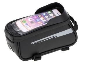 Suport Telefon IMPERMEABIL tip Geanta, montaj pe Motocicleta sau Bicicleta - Img 3