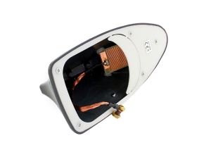 Antena auto activa AM - FM tip "SHARK TAIL" culoare NEGRU - Img 4