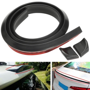 Eleron din cauciuc tip M NEGRU 1,5m x 3.5cm - Img 1