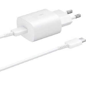 Incarcator 25W pentru Samsung S22 S23 S24 TA800EWE-DW767JWE Type C 1.8M, Super Fast Charger Alb - Img 4