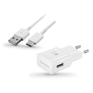 Incarcator pentru Samsung A51 A60 Fast Charger TA200EWE-DG970BWE Type C 1M Alb