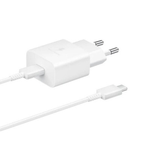 Incarcator pentru Samsung M11 M12 USB-C Fast Charger TA1510EWE-DA705BWE 15W Type-C 1M Alb - Img 2