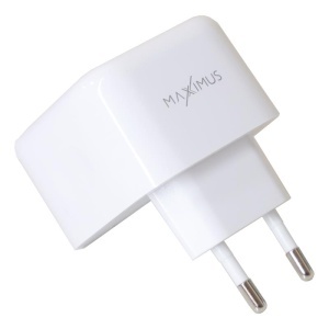 Încărcător priza MX THUNDER PD 35W, 2 x USB-C, alb