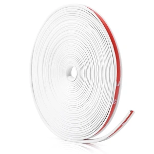 Inele de protectie si decor jante, adezive, din plastic flexibil - ALB - Img 2