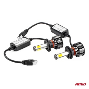 Instalatie LED COB 2Side AMiO, compatibil H7, destinat competitiilor auto sau off-road - Img 6