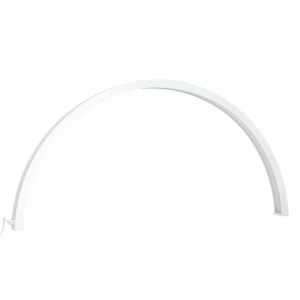Lampa de birou pentru cosmetica sau manichiura, cu LED-uri, fara umbre, design curbat, culoare Alba, pentru saloane sau uz personal - Img 6