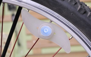 Lumina LED Ambientala pentru bicicleta - ALBASTRU - Img 2