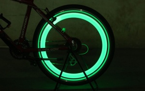 Lumina LED Ambientala pentru bicicleta - VERDE - Img 3