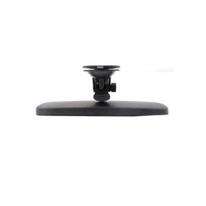 Oglinda retrovizoare fixare cu ventuza, culoare neagra, dimensiuni 24,5 x 6,5 cm - Img 2