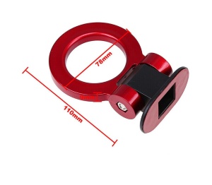 Ornament carlig remorcare RACING SPORT - NEGRU - Img 3