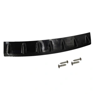 Ornament Tuning Spoiler cu 7 aripioare, lungime 85 cm, culoare Negru - Img 2