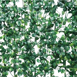 Panou Decorativ Gard viu artificial cu frunze mici, culoare verde, dimensiune 40 x 60cm - Img 3