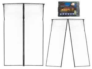 Plasa de tantari magnetica pentru usa, dimensiune 110 x 220 cm - Img 2