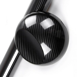 Rola folie colantare auto Carbon 5D Lacuit Negru, dimensiune 18m x 1,52m - Img 3