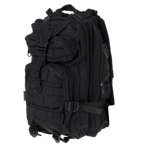 Rucsac Tactic Militar, culoare NEGRU, capacitate 25l - Img 3