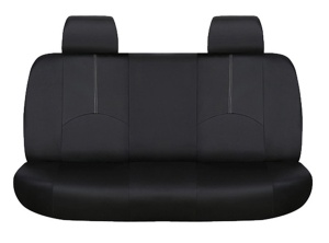 Set 11 huse scaun auto UNIVERSALE din piele ecologica NEGRU AG338E - Img 4