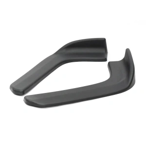 Set 2 buc. aripioare Racing, prelungire bara tuning din plastic culoare neagra - Img 6