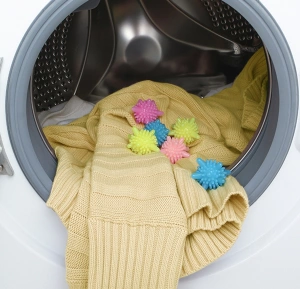 Set 5 bile anti-scamosare si inmuiere a rufelor, pentru masina de spalat - Img 2