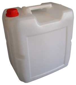 Set 6 Canistre 20L, stivuibile din plastic cu capac autosigilant