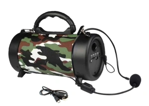 Boxa portabila Bluetooth, BoomBox Mini cu microfon - Img 2