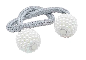 Bratara magnetica de prindere perdele/draperii, model PEARLS - Img 3