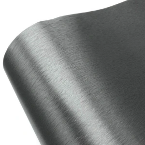 Folie colantare auto Aluminiu Polisat Antracit (1m x 1,52m) - Img 4