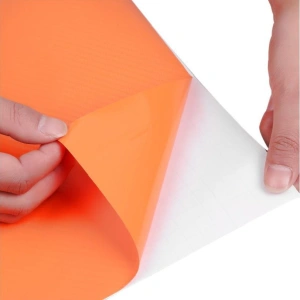 Folie colantare auto Carbon 3D - Orange (3m x 1,27m) - Img 4