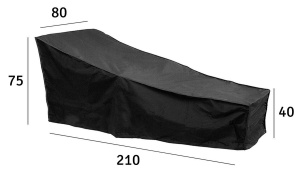 Husa impermeabila pentru sezlong gradina, 210 x 80 cm - Img 3