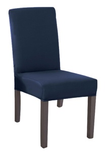 Husa universala pentru scaune clasice, culoare ALBASTRU MARIN - Img 3