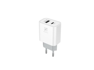 Incarcator MX ALFA 20W PD+QC cu cablu Type-C 20W Alb - Img 2
