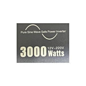 Invertor profesional 3000W 12V-220V 50 Hz Pur sinusoidal "Pur sine wave" - Img 5
