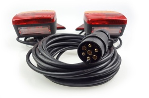 Lampi spate cu magnet pentru remorca 02095 - Img 3