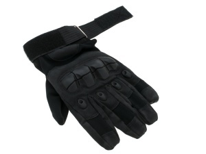 Manusi Tactice cu elemente de protectie, marime XL, cu destinatie Moto, ATV, SSV, QUAD, culoare Neagra - Img 5