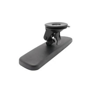 Oglinda retrovizoare fixare cu ventuza, culoare neagra, dimensiuni 24,5 x 6,5 cm - Img 5
