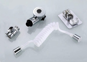 Para de dus suplimentara cu furtun extensibil pentru chiuveta sau cada, AVX-AG176B - Img 4