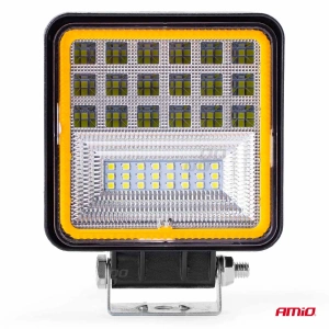 Proiector LED pentru Off-Road, ATV, SSV, cu functie de semnalizare, culoare 6500K, 3360 lm, tensiune 9 - 36V, dimensiuni 110 x 110 mm - Img 5