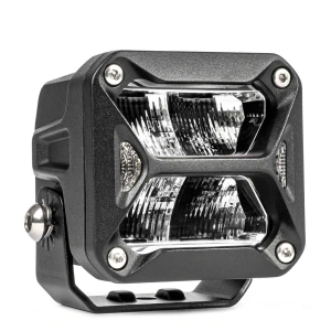 Proiector LED "PRO SERIES" cu doua functii pentru Off-Road, ATV, SSV, putere 18W, 1800lm, culoare 6000K, tensiune 10-30V, dimensiuni 82 x 78 x 76 mm