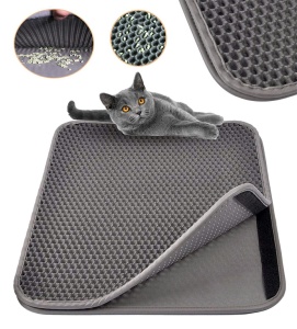 Saltea igienica pentru pisici 40 x 50 cm culoare gri AG350B - Img 3