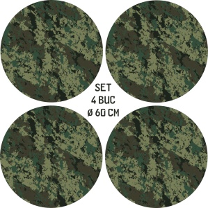 Set 4 Folii Imprimate Outdoor cu EcoSolvent, autoadezive, pentru decorarea jantelor auto, dimetru 60 cm, model FJT-07 - Img 4