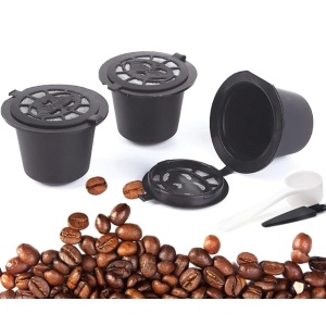 Set 5 capsule reutilizabile pentru Aparatele de Cafea Nespresso (Espressoare Nespresso) - Img 2