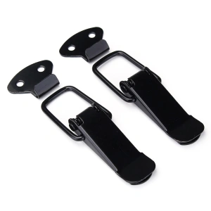 Set clipsuri pentru capota, 89 mm, culoare neagra - Img 3