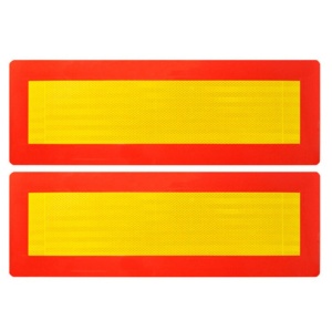Set placute reflectorizante pentru camioane "VEHICUL LUNG"