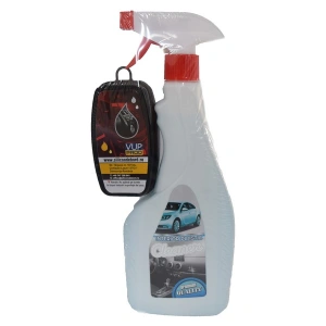 Solutie intretinere, revitalizare si curatare elemente din plastic, 500ml, cu pulverizator si aplicator - Img 2