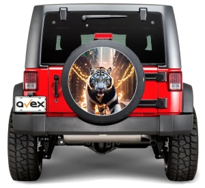 Sticker Auto "Roata de Rezerva" rezistenta la intemperii si raze UV, diametru 55 cm, Cod: AVX-RR16