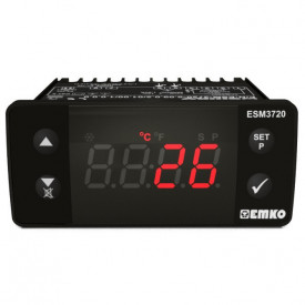 ESM-3720.5.05.0.1/01.00/1.0.0.0, regulator de temperatura ON/OFF, P, PI, PD, PID, intrare termocuplu J, 0...800°C, (L x W x H) 65 x 76 x 35mm
