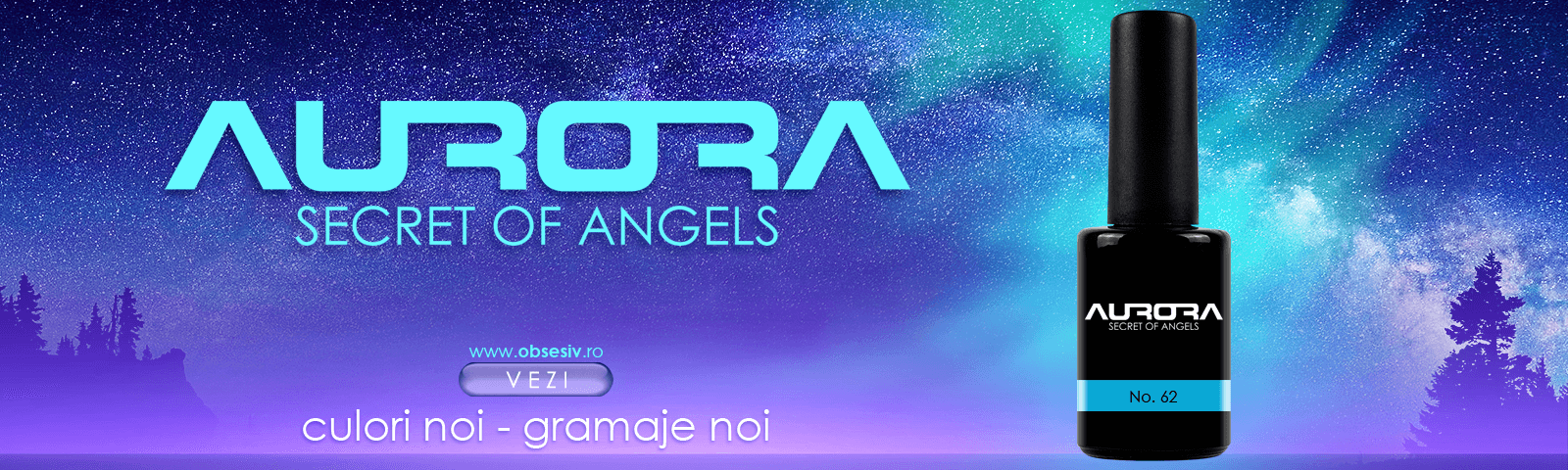 Oja Semipermanenta calitate superioara Aurora Secret.