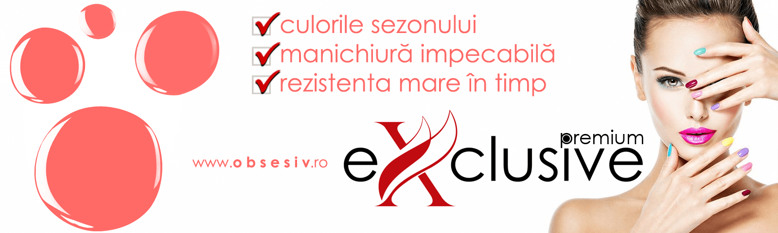Oja Semipermanenta Exclusive Nails rezistenta mare in timp.